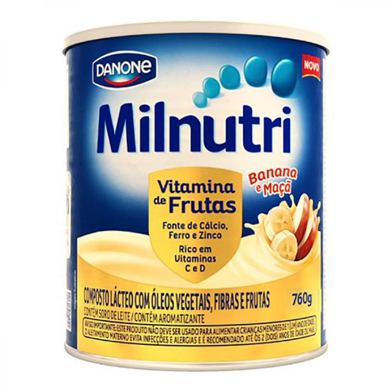 Composto Lácteo Milnutri Vitamina De Frutas 760g